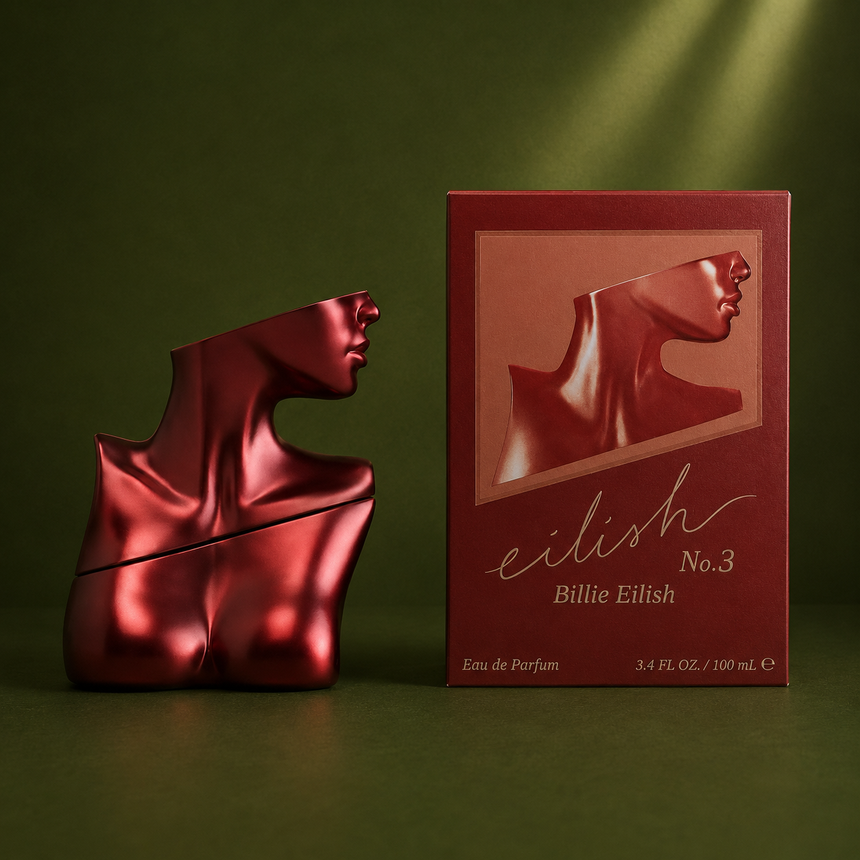 Billie Eilish No. 3 EDP perfume bottle from Simi Secret, Lagos