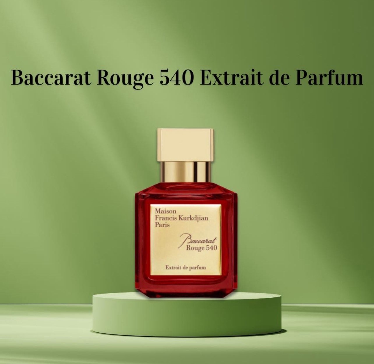 Baccarat Rouge 540 Extrait de Parfum (Red Bottle) perfume bottle from Simi Secret, Lagos
