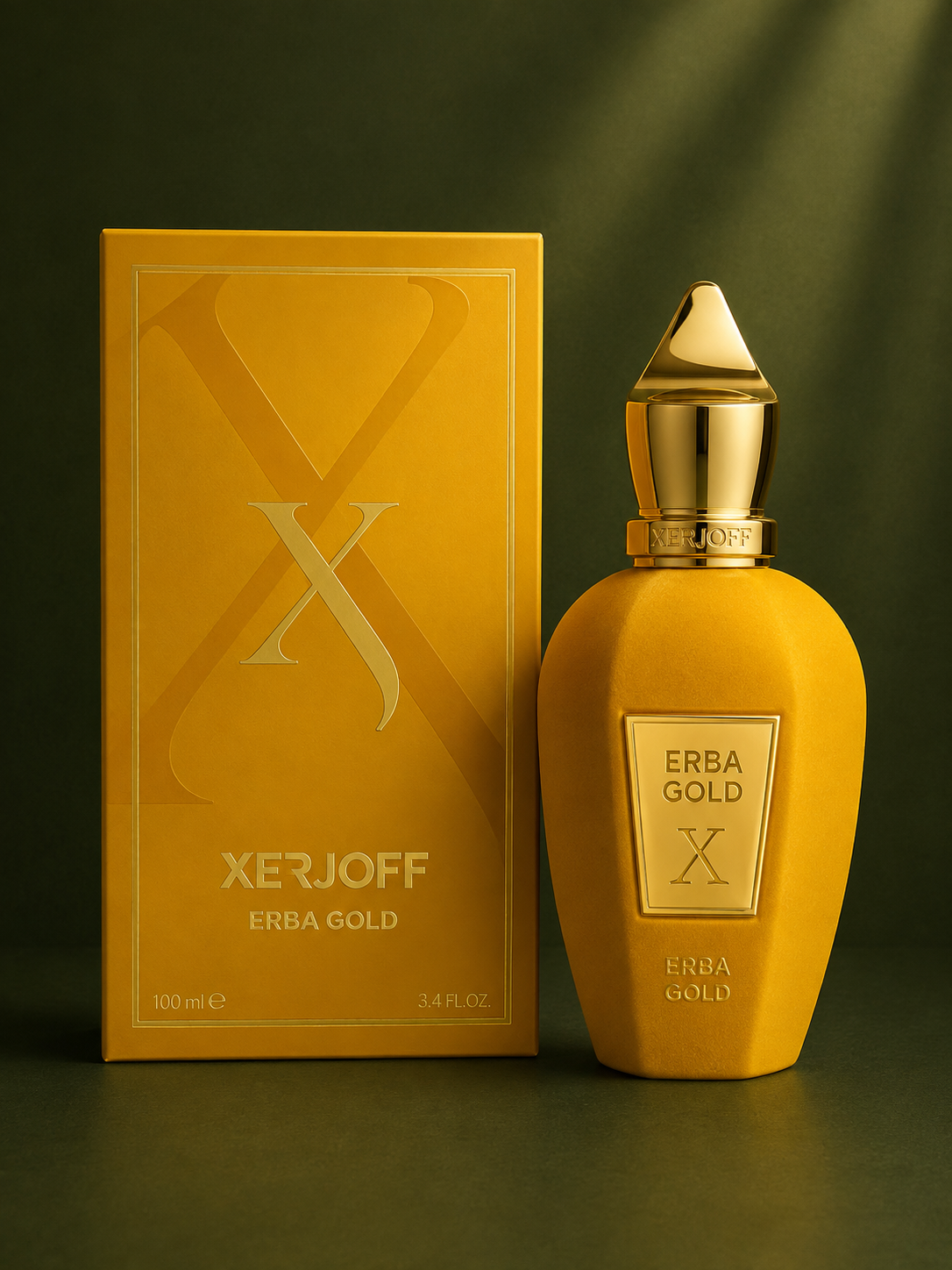 Xerjoff Erba Gold EDP perfume bottle from Simi Secret, Lagos