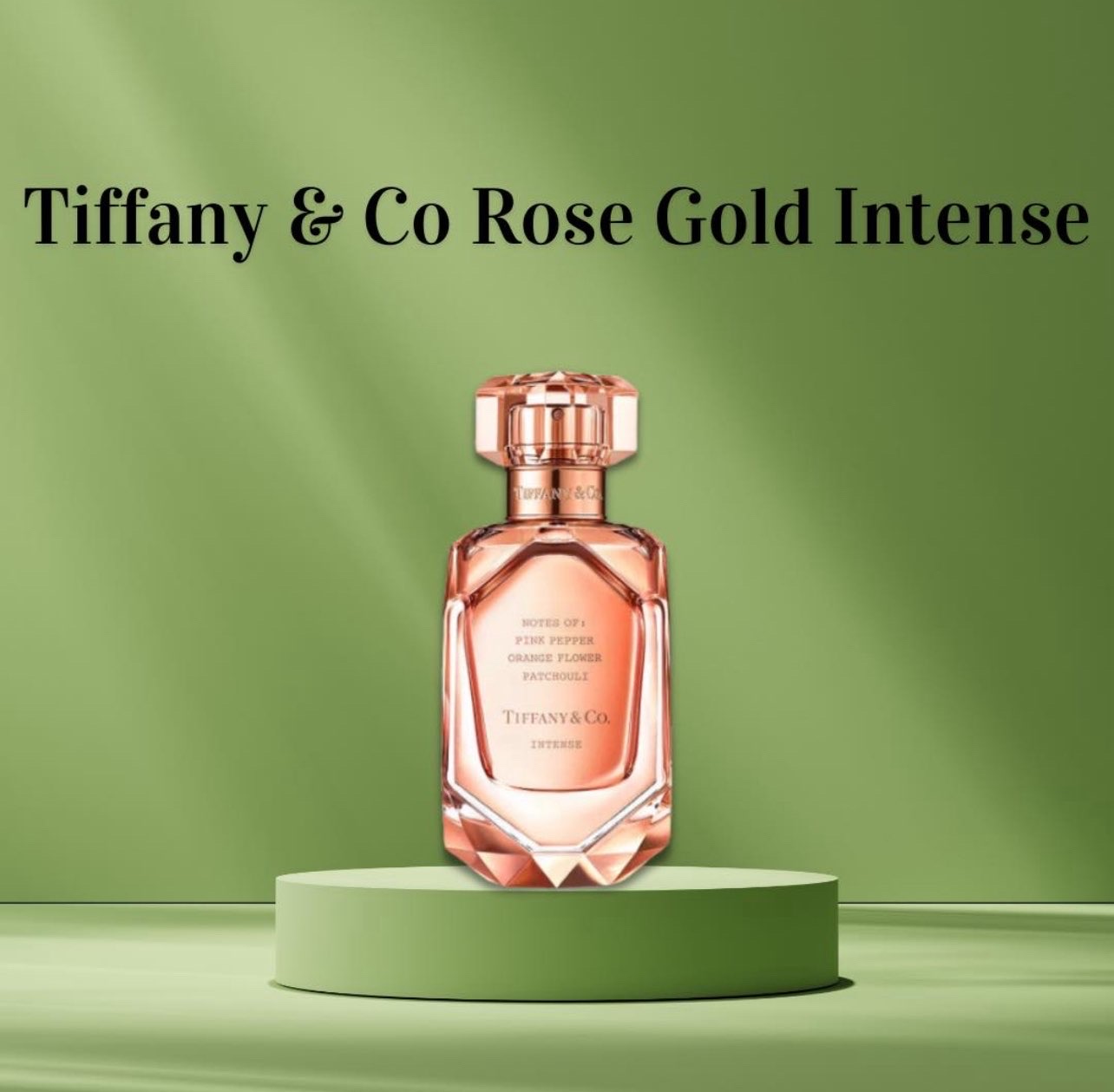 Tiffany & Co Rose Gold Intense perfume bottle from Simi Secret, Lagos