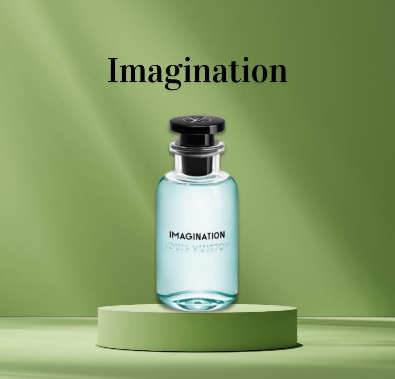 Louis Vuitton Imagination perfume bottle from Simi Secret, Lagos
