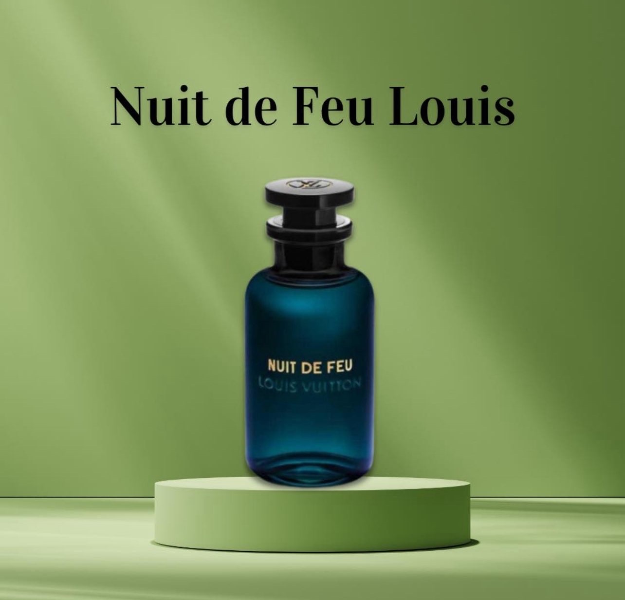 Nuit de Feu Louis perfume bottle from Simi Secret, Lagos