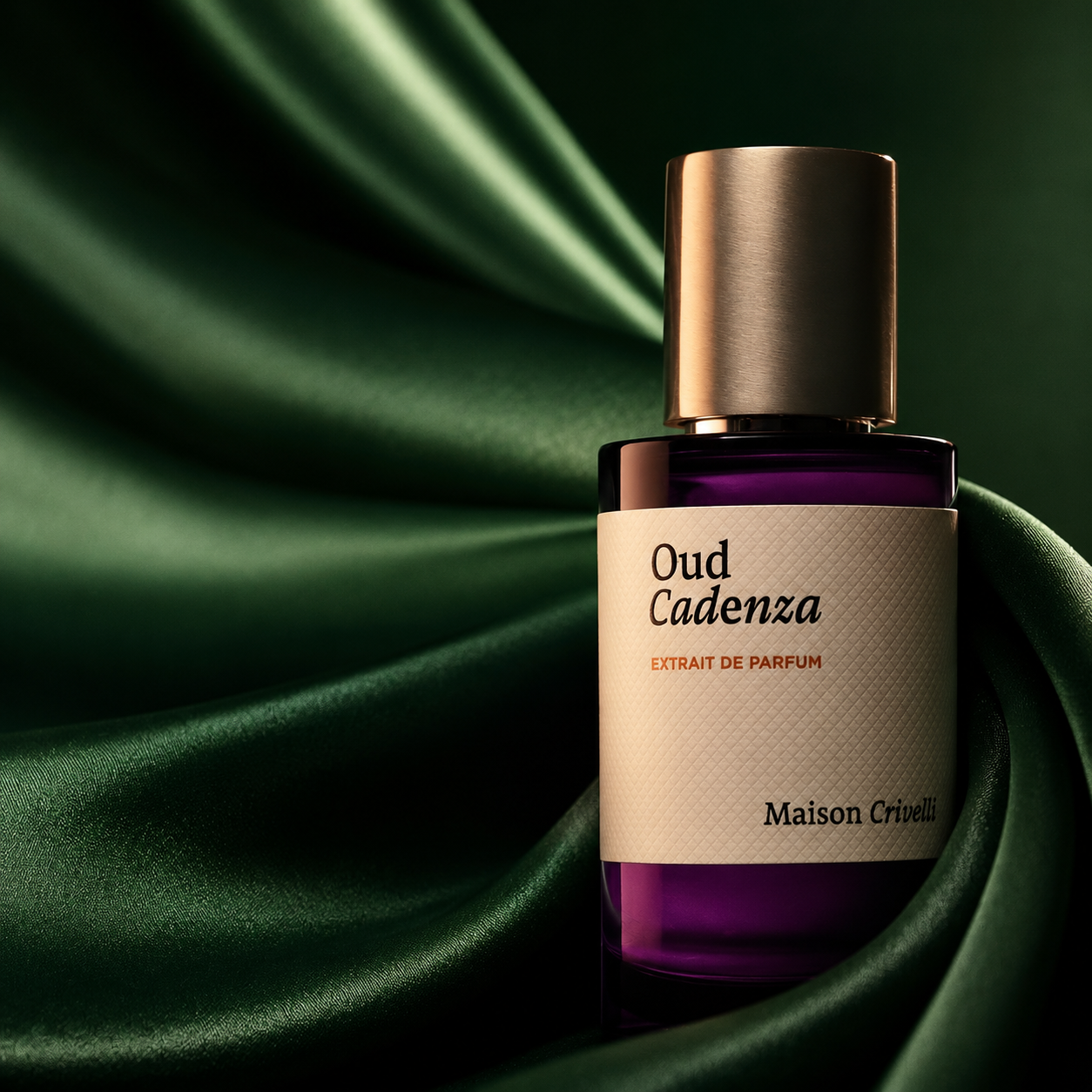 Maison Crivelli Oud Cadenza Extrait de Parfum perfume bottle from Simi Secret, Lagos