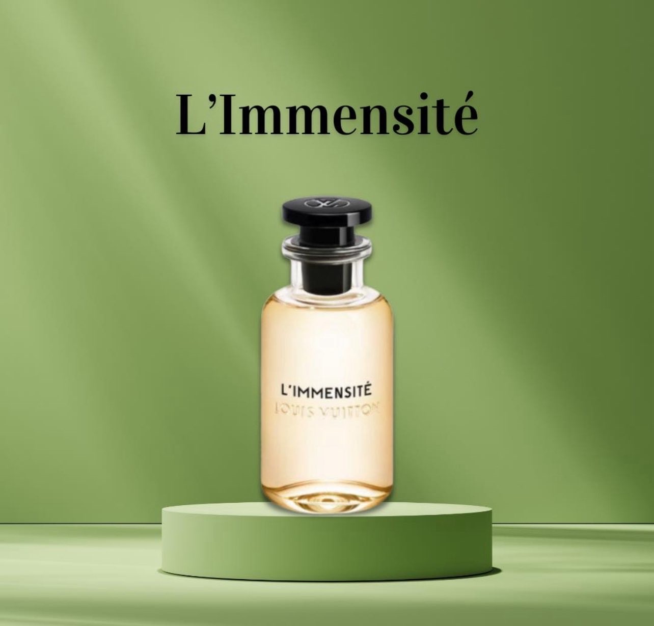 Louis Vuitton L’Immensité perfume bottle from Simi Secret, Lagos
