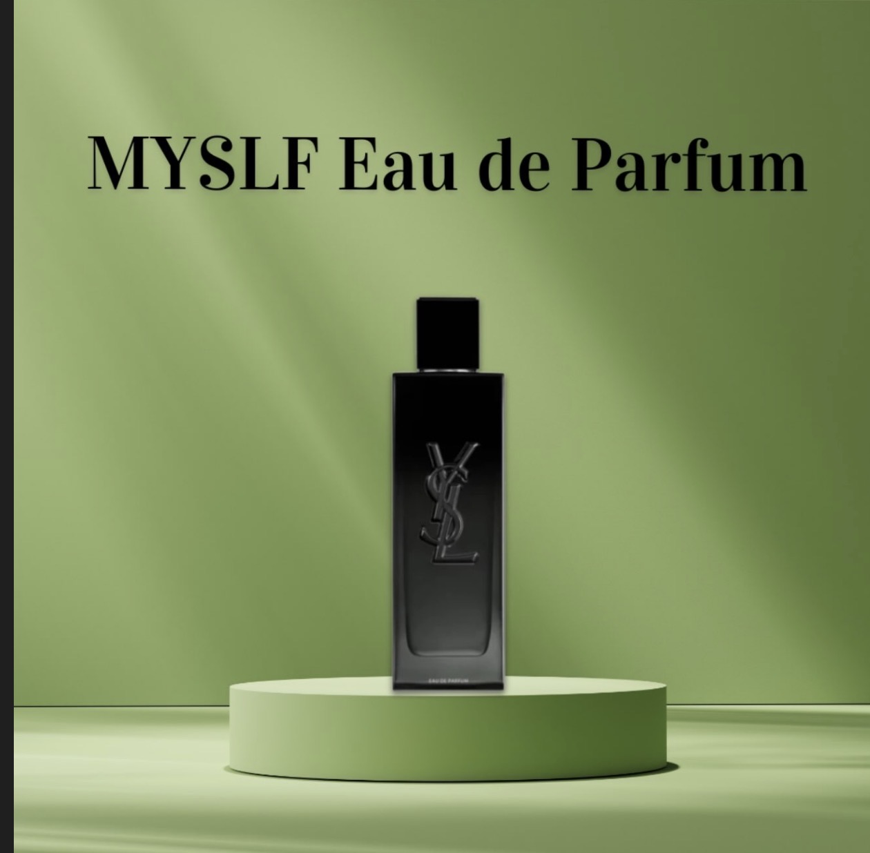 MYSLF Eau de Parfum perfume bottle from Simi Secret, Lagos