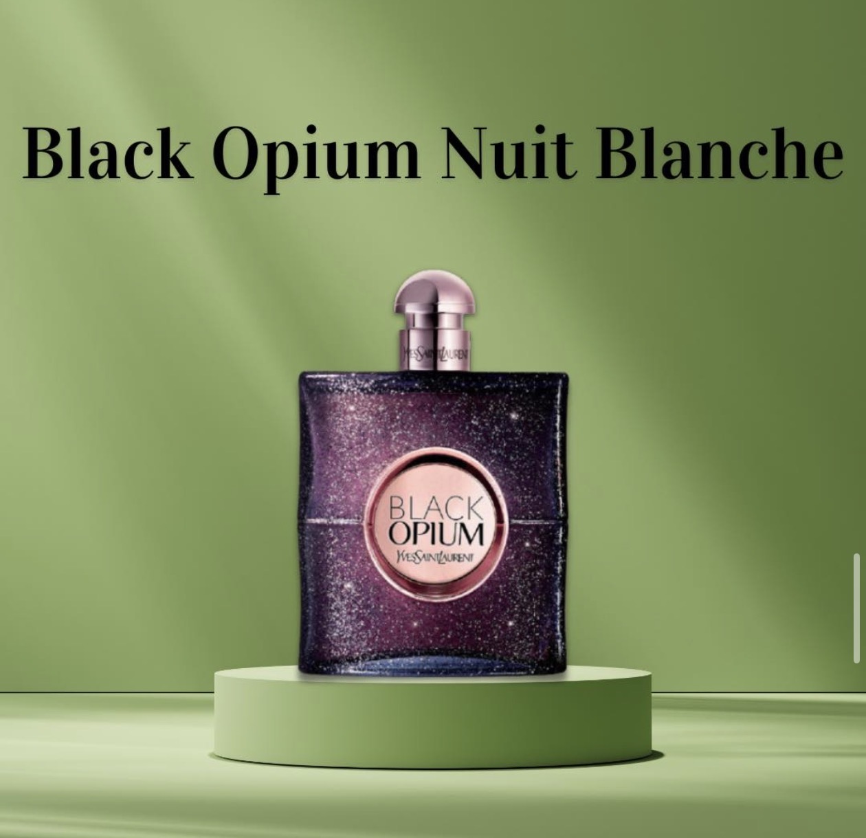YSL Black Opium Nuit Blanche EDP For Women perfume bottle from Simi Secret, Lagos