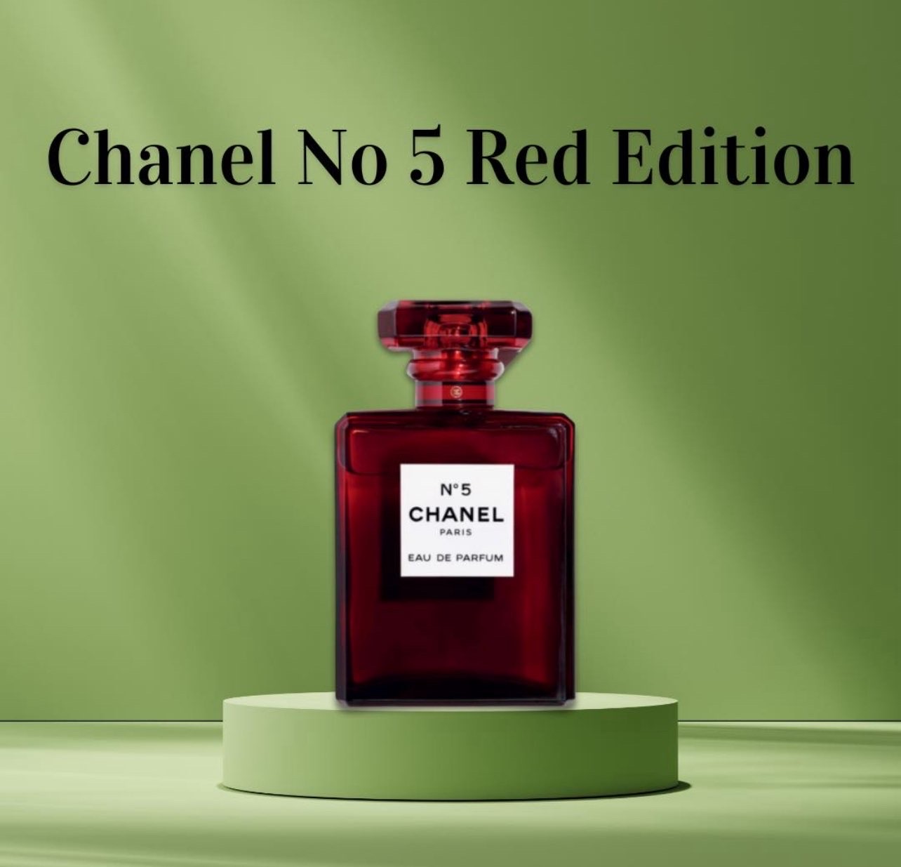 Chanel No. 5 Red perfume bottle from Simi Secret, Lagos