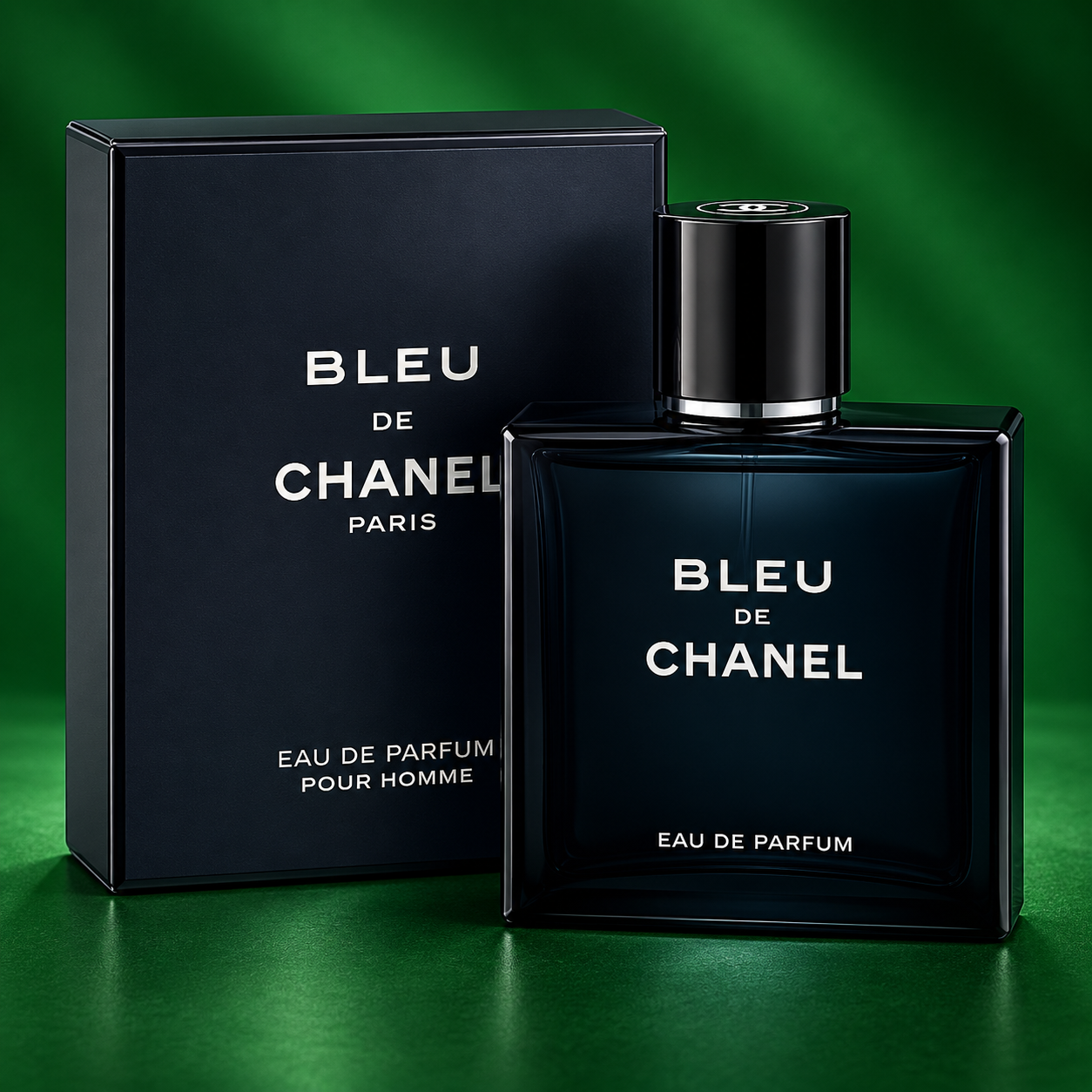 Bleu De Chanel EDP perfume bottle from Simi Secret, Lagos
