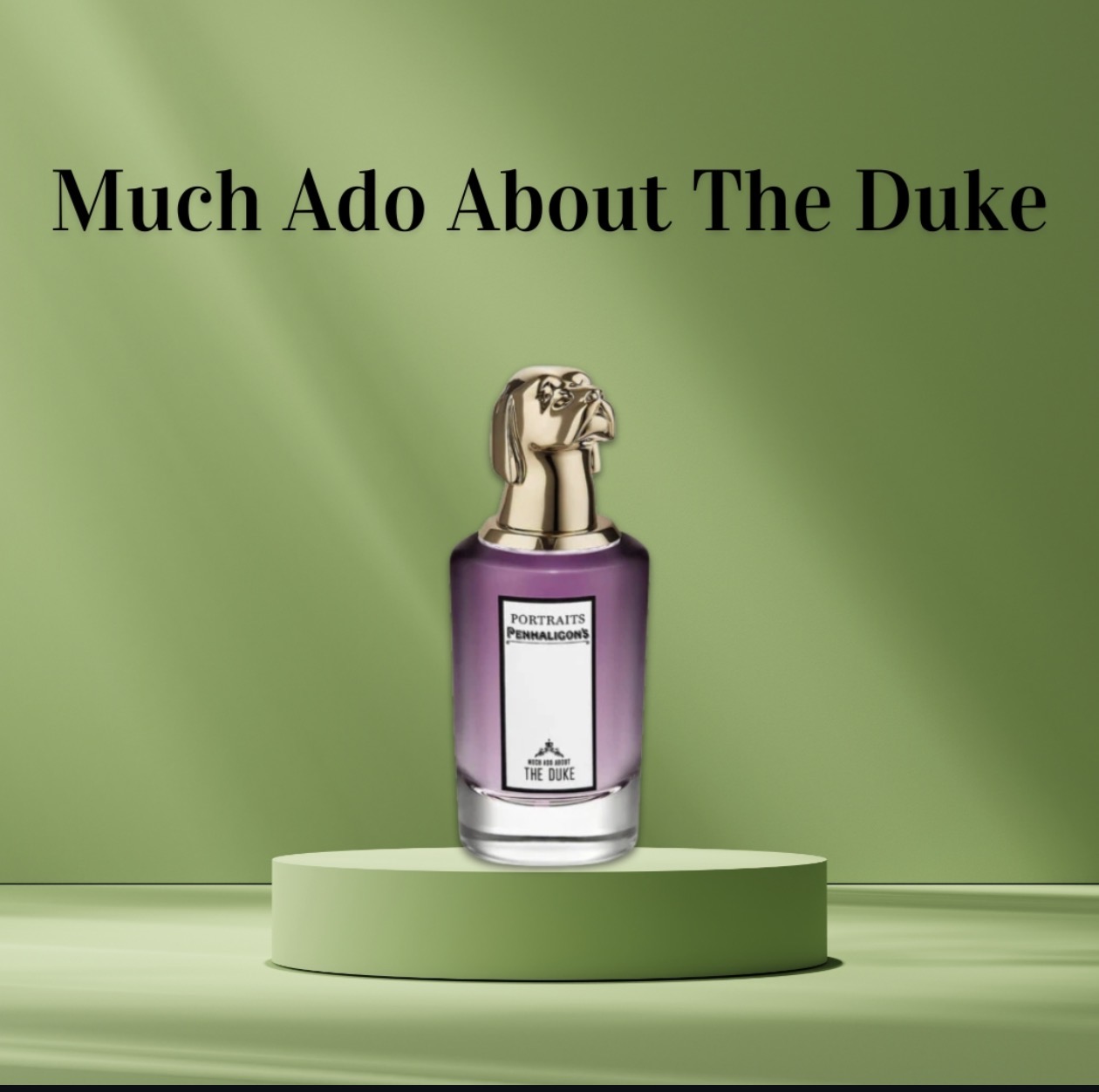 Much Ado About The Duke perfume bottle from Simi Secret, Lagos