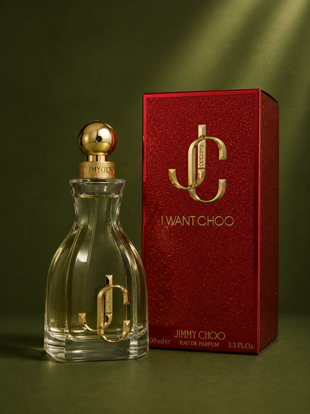 Jimmy Choo I Want Choo perfume bottle from Simi Secret, Lagos